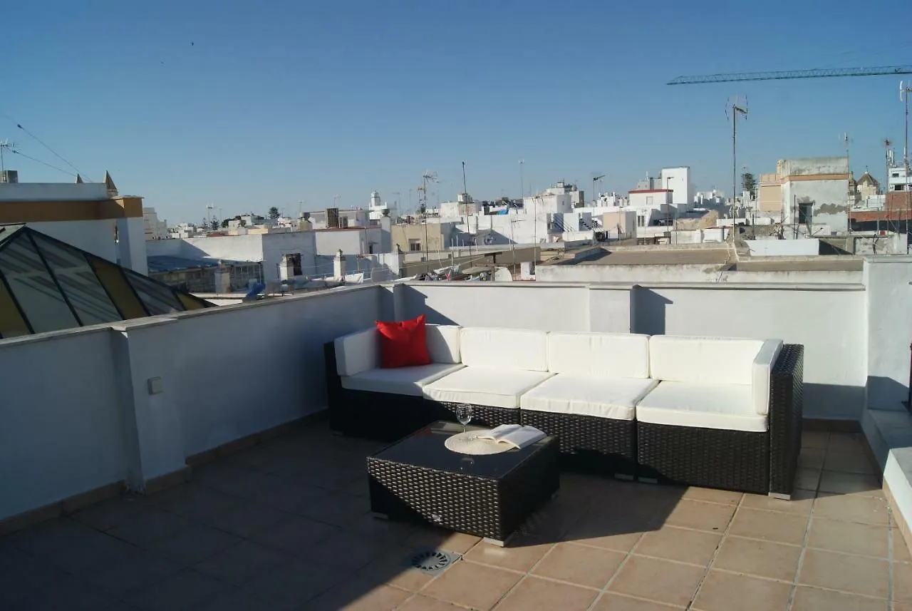 Cdz - Atico Tavira Two Private Terraces With Great Views Appartement Cádiz Spanje